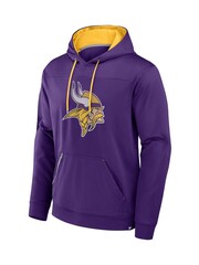 Fanatics Purple NFL Minnesota Vikings Defender Dot Faded Primary Fleece Hoodie - Image 3 of 3