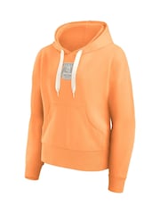 Fanatics Womens 100% Cotton Orange Everton Hoodie - Image 3 of 3