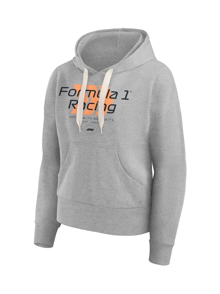 Fanatics Womens 100% CottonGrey F1 Formula 1 Hoodie - Image 3 of 3