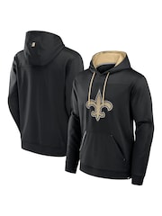 Fanatics NFL New Orleans Saints Defender Dot Faded Primary Fleece Black Hoodie - Image 1 of 3