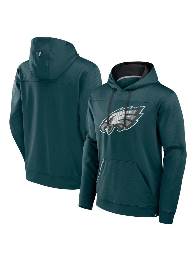 Fanatics Green NFL Philadelphia Eagles Defender Dot Faded Primary Fleece Hoodie - Image 1 of 3