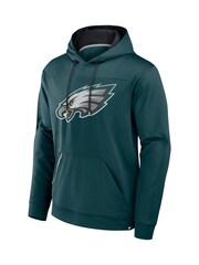 Fanatics Green NFL Philadelphia Eagles Defender Dot Faded Primary Fleece Hoodie - Image 3 of 3