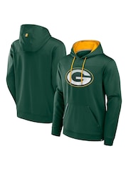 Fanatics NFL Green Bay Packers Defender Dot Faded Primary Fleece Hoodie - Image 1 of 3