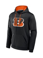 Fanatics NFL Cincinnati Bengals Defender Dot Faded Primary Fleece Black Hoodie - Image 3 of 3