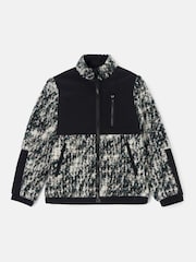 Angel & Rocket Grey Michael Multi Boucle Zip Trough Jacket - Image 5 of 8