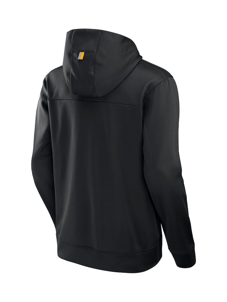 Fanatics NFL Pittsburgh Steelers Defender Dot Faded Primary Fleece Black Hoodie - Image 2 of 3