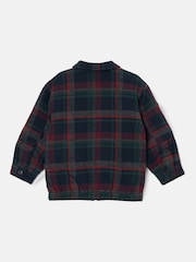 Angel & Rocket Blue Chad Check Collegiate 100% Cotton Jacket - Image 6 of 7