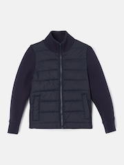 Angel & Rocket Blue Kobe Quilted and Jersey Jacket - Image 5 of 7