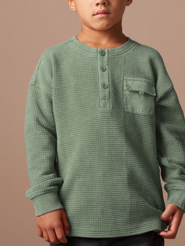 Angel & Rocket Evan Pocket Long Sleeve T-Shirt - Bild 2 von 5