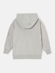 Angel & Rocket Grey Sonic Sequin 100% Cotton Hoodie - Image 6 of 7