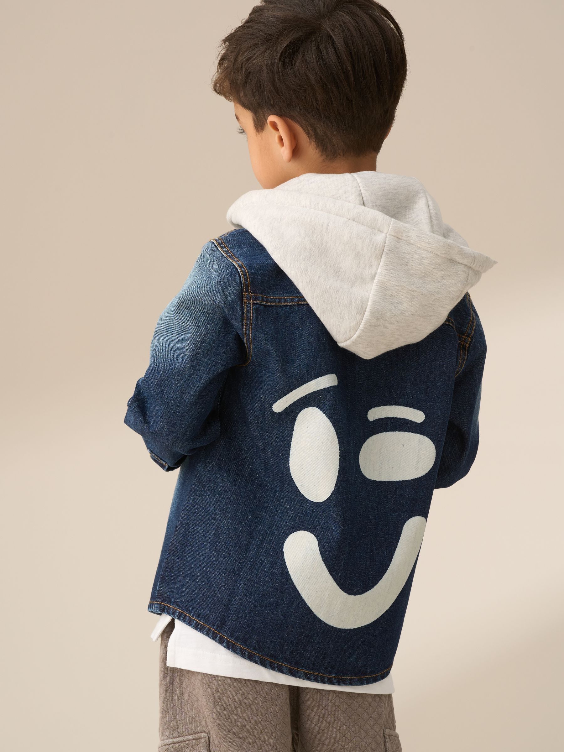 Buy Angel & Rocket Smile джинси Overshirt With Hood з сайту Next