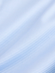 White/Blue Slim Fit Signature 100% Cotton Textured Long Sleeve Shirt 2 Pack - Image 10 of 10