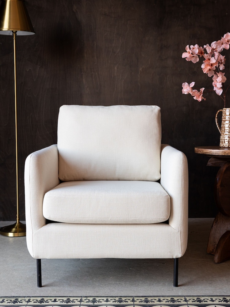 Rockett St George Natural The Edie Accent Chair - Image 2 of 8