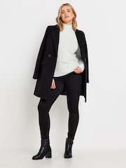 M&Co Natural Basic Roll Neck Jumper - Image 2 of 5