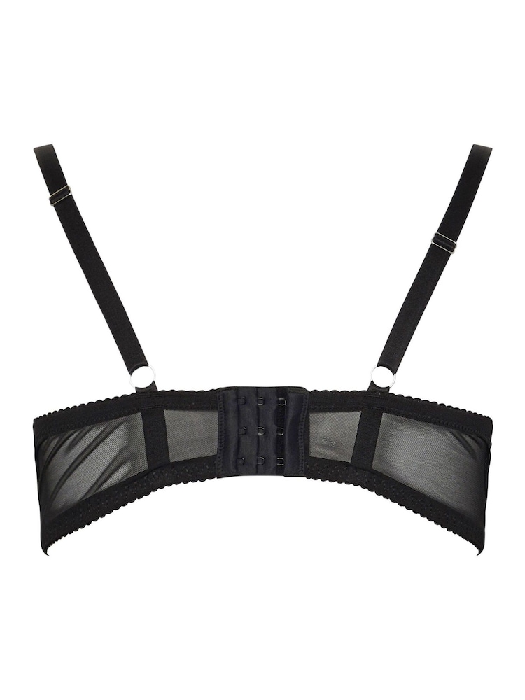 Yours Curve Two Tone Lace Plunge Bra - Imagen 6 de 6 Yours Curve Two Tone Lace Plunge Bra - Imagen 6 de 6