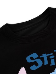 Character Black Disney Lilo and Stitch Sweatshirt - Image 5 of 6