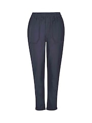 Weird Fish Blue Malorri Trousers - Image 5 of 6