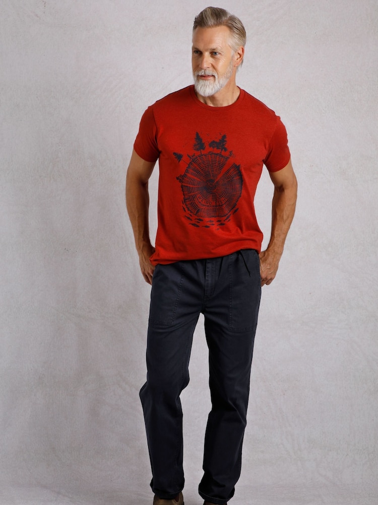 Weird Fish Warkworth Relaxed Casual Trousers - Image 1 of 7