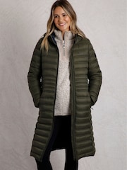 Weird Fish Ravinia Lightweight Padded Midline Jacket - Image 1 of 8