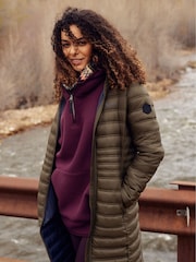 Weird Fish Ravinia Lightweight Padded Midline Jacket - Image 6 of 8