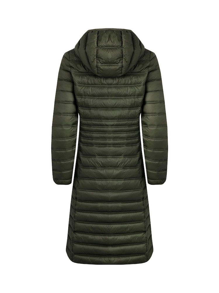 Weird Fish Ravinia Lightweight Padded Midline Jacket - Image 8 of 8 Weird Fish Ravinia Lightweight Padded Midline Jacket - Image 8 of 8