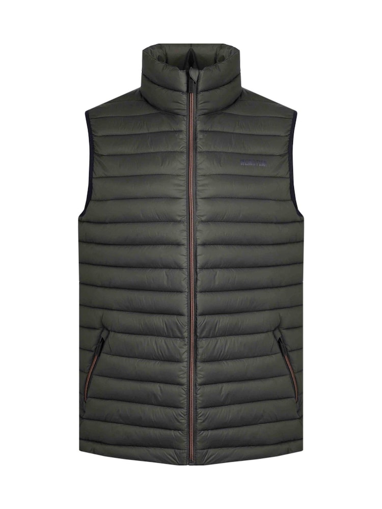 Weird Fish Grey Langtree Lightweight Showerproof Padded Gilet - Image 2 of 3