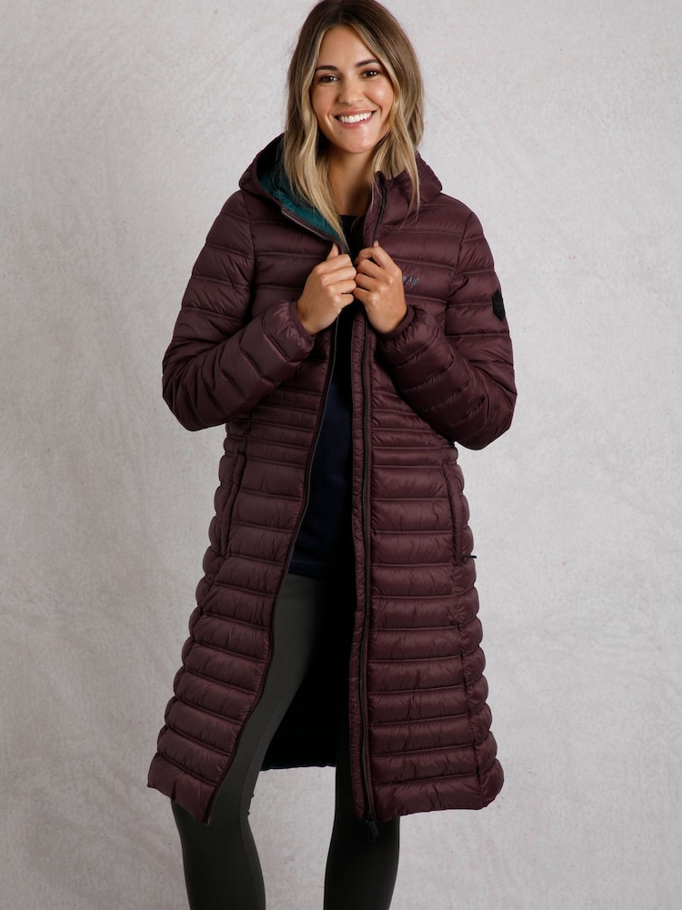 Weird Fish Ravinia Lightweight Padded Midline Jacket - Image 3 of 4