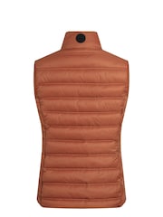 Оранжевый - Weird Fish Atissa Lightweight Padded Gilet - Image 3 of 3