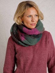 Weird Fish Austell Eco Cosy Check Scarf - Image 1 of 6