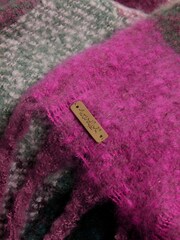 Weird Fish Austell Eco Cosy Check Scarf - Image 6 of 6