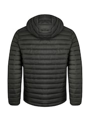 Weird Fish Grey Flete Lightweight Showerproof Padded Jacket - Image 10 of 10