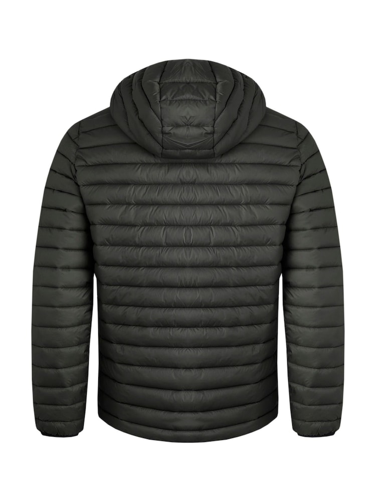 Weird Fish Grey Flete Lightweight Showerproof Padded Jacket - Image 10 of 10