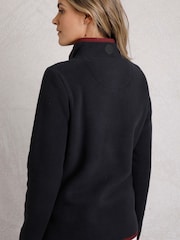 Weird Fish Blue Tiana Eco Polar Fleece Full Zip Jacket - Image 2 of 2