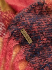 Weird Fish Austell Eco Cosy Check Scarf - Image 4 of 4