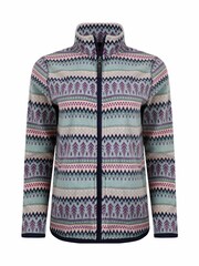 Weird Fish Rochelle Full Zip Printed Micro Fleece - Image 5 of 6