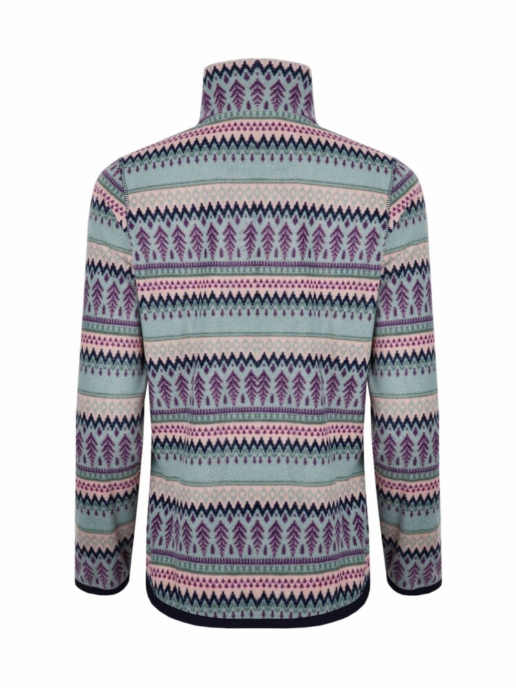 Weird Fish Rochelle Full Zip Printed Micro Fleece - Image 6 of 6