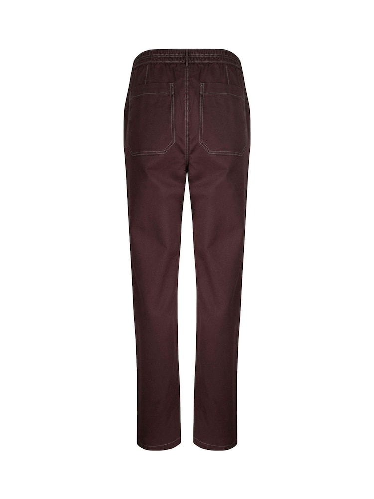 Weird Fish Red Malorri Trousers - Image 3 of 3