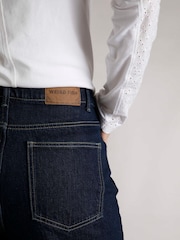 Weird Fish Blue Corine Wide Leg Denim Jeans - Image 4 of 6