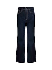 Weird Fish Blue Corine Wide Leg Denim Jeans - Image 5 of 6