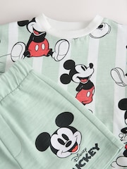 Blue Mickey Mouse T-Shirt & Shorts Set (3mths-8yrs) - Image 10 of 10