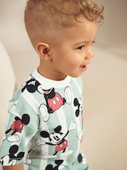 Blue Mickey Mouse T-Shirt & Shorts Set (3mths-8yrs) - Image 3 of 9