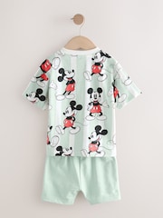 Blue Mickey Mouse T-Shirt & Shorts Set (3mths-8yrs) - Image 6 of 9