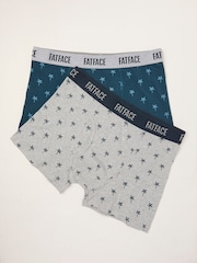 FatFace 2 PAIRS OF PALM TREE BOXERS - Изображение 1 из 2