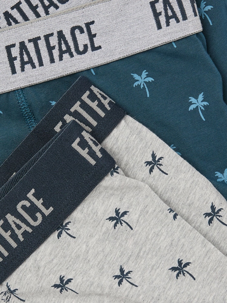 FatFace 2 PAIRS OF PALM TREE BOXERS - Изображение 2 из 2