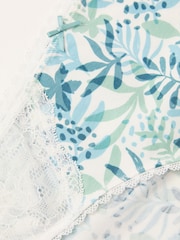 Green Leaf Print Knickers - Image 2 of 2