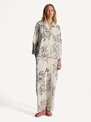 Desmond & Dempsey Rose 402 Long Pyjamas Set - صورة 1 من 6