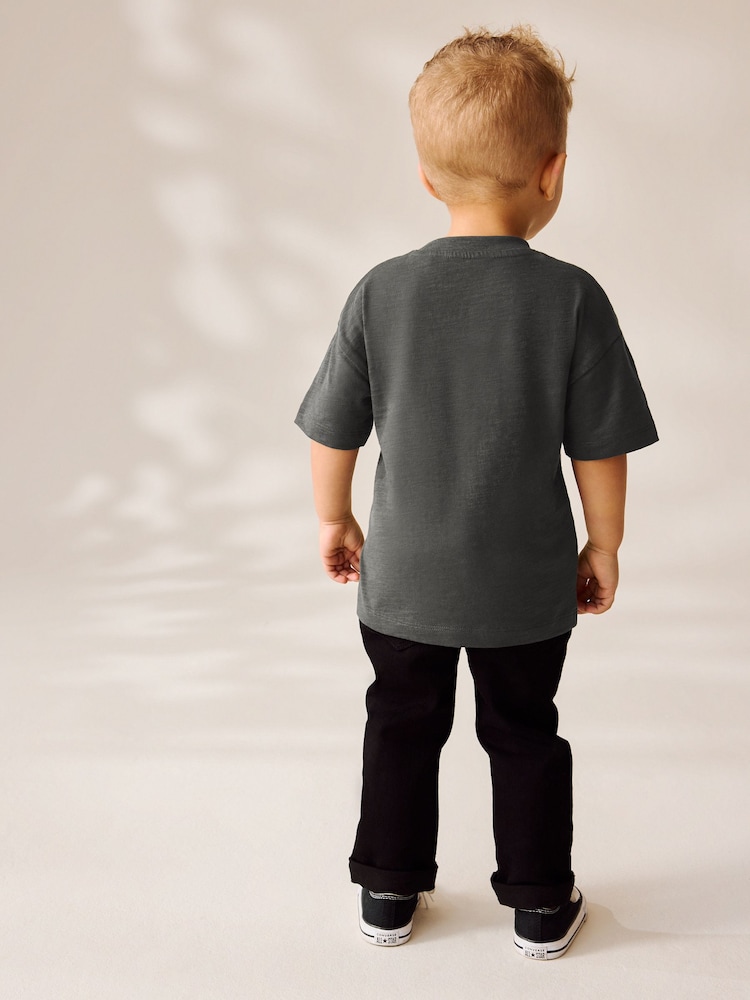 Charcoal Nirvana Band Graphic Short Sleeve T-Shirt (3mths-8yrs) - Image 3 of 7