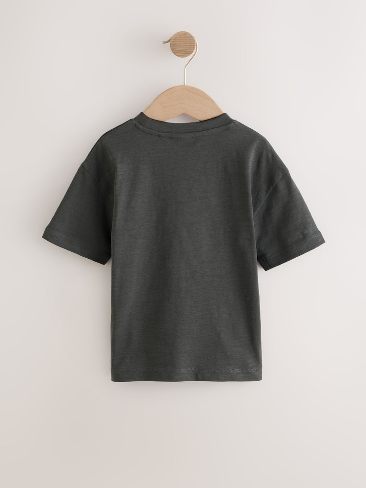 Charcoal Nirvana Band Graphic Short Sleeve T-Shirt (3mths-8yrs) - Image 5 of 7