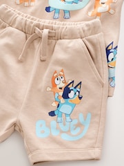 Nevtralno - Komplet Bluey majice s kratkimi rokavi in kratkih hlač s potiskom (3mesecev–8let) - Slika 8 iz 9