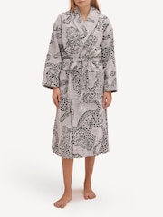 Desmond & Dempsey Jag Cream Towel Robe - Image 1 of 5